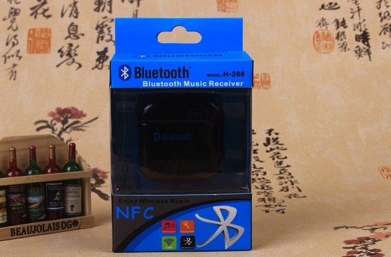 Tạo bộ loa không dây với Bluetooth Music Reiceiver H-266 kết nối NFC - 2